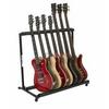 Flat Pack Stand to assemble for 7 pcs Electric / Bass Guitar