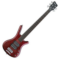 RB Corvette $$ 5-String Bass Guitar Red