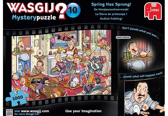 Wasgij Mystery 10 Spring has Sprung Jigsaw