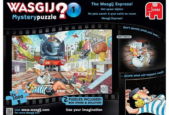 Wasgij Mystery Image and Solution 2-in-a-Box