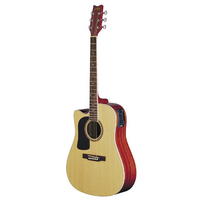 Washburn D10SCE Left Hand Electro-Acoustic Guitar