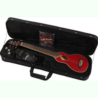 Washburn Rover RO10 Travel Acoustic Guitar Red