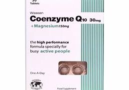 Wassen Coenzyme Q10   Magnesium 30 tabs