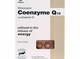 Wassen Coenzyme Q10   Vitamin E 30 tabs