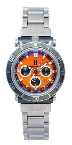 Formex 4Speed DS 2000 Chrono-Tacho Diver Automatic - Orange Limited Edition