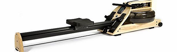 WaterRower A1 Rowing Machine - Lightweight, Portable, Fitness, Gym, Home, Cardiovascular Training, Strengthens Muscles, Adjustable Footpads, Upright Storage, Practically Silent, Rehabilitation Exercis