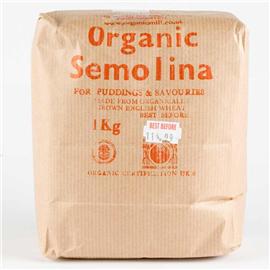 watermill Organic Semolina Brown - 1kg