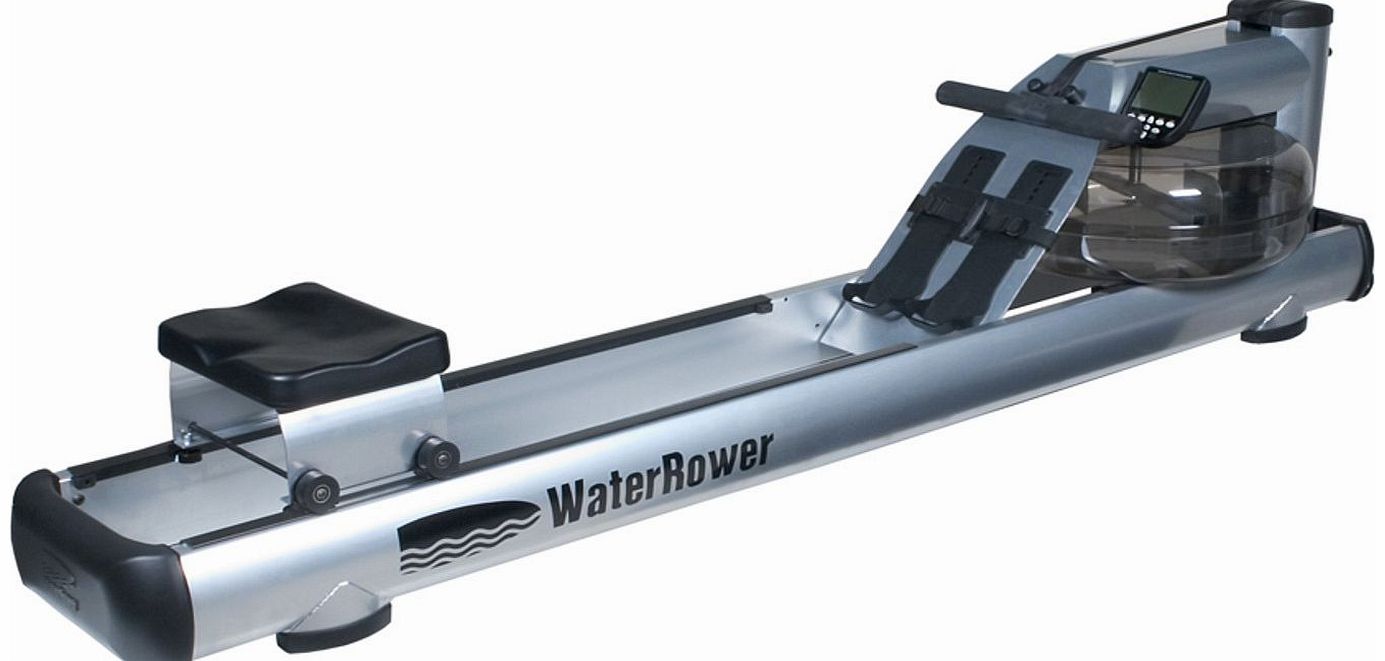 Waterrower M1 LoRise Rowing Machine with S4