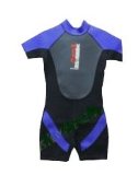 NALU 36` Childs Young Adults Shortie Wetsuit Blue