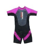 NALU 36` Childs Young Adults Shortie Wetsuit Pink