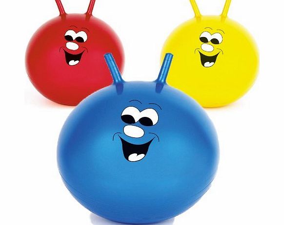 WB 20`` Jump n Bounce Space Hopper Retro Ball Outdoor Toy Blue Red or Yellow