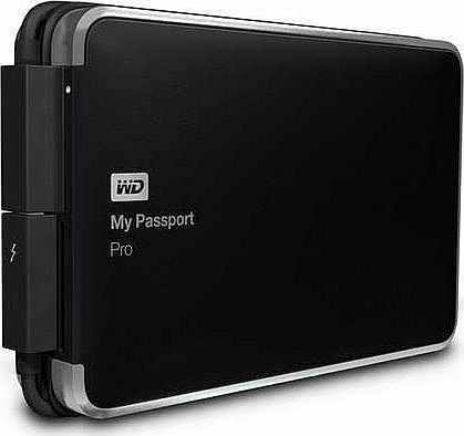 WD 2TB Passport Pro Portable T/Bolt Hard Disk