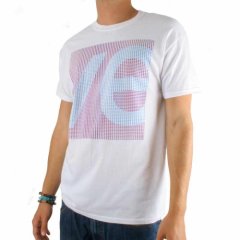 Mens We Are Level Halftone Tee White