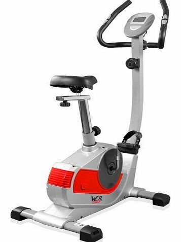 Premium Magnetic Exercise Bike Gym Fitness Cardio Workout Weight Loss Machine - Grey