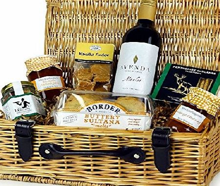 ANY OCCASION GIFT HAMPER WITH RED WINE - Great food hamper gift for any occasion at any time of the year!. Food hampers by Web Hampers.