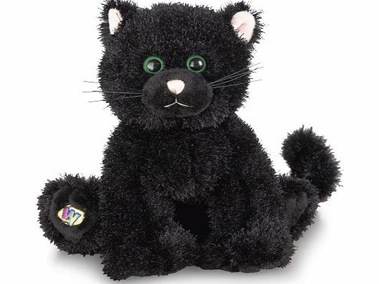 Webkinz Cat Plush Toy with Sealed Adoption Code (Black)