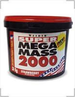 Weider Mega Mass 2000 - 3Kg - Strawberry