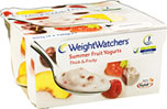 Weight Watchers Fat Free Summer Fruit Yogurt: