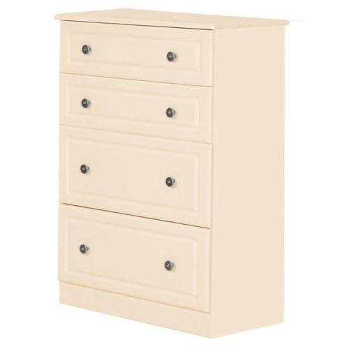 Welcome Furniture Amelie Cream Deep 4 Drawer Chest