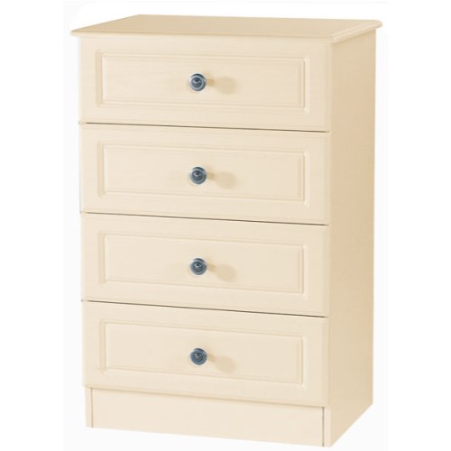 Welcome Furniture Amelie Cream Midi 4 Drawer Chest