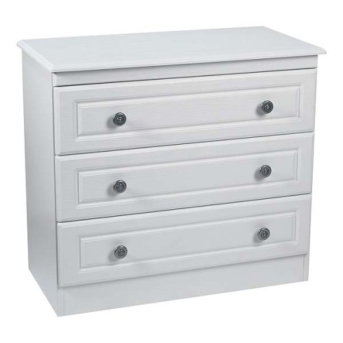 Welcome Furniture Amelie White 3 Drawer Chest