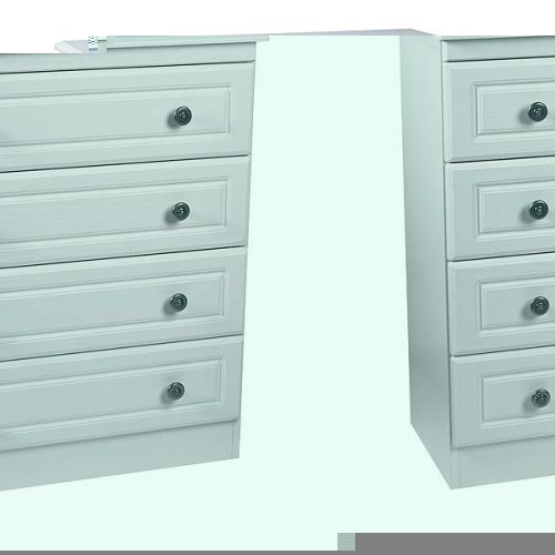 Welcome Furniture Amelie White 4 Drawer Chest