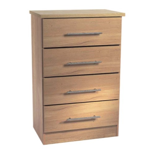 Welcome Furniture Loxley Midi 4 Drawer Chest in