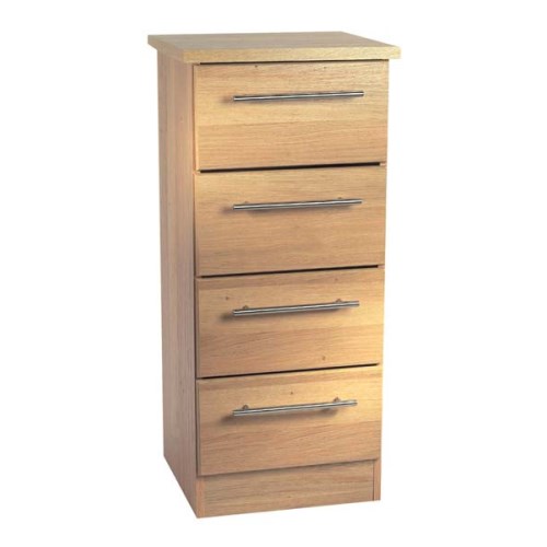 Welcome Furniture Loxley Narrow 4 Drawer Chest