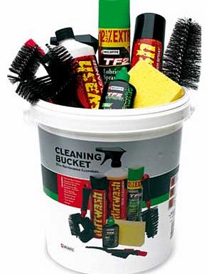 Coyote Sports Weldtite Bike Cleaning Bucket with Lube Degreaser Brushes