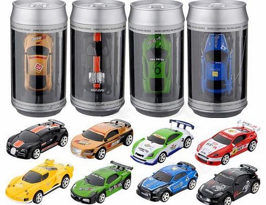 Coke Can Mini RC Radio Remote Control Micro Racing Car Hobby Vehicle Xmas Gift Kids Toy