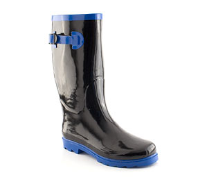 Wellington Boot With Adjustable Strap