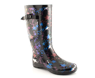 wellington Boot With Star Design