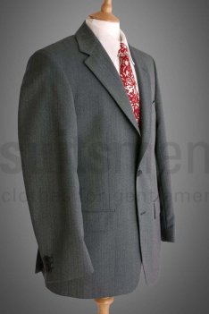Grey Herringbone country suit