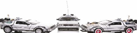 Welly Back To The Future Trilogy 1:24 Scale