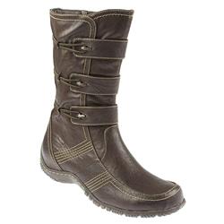 Female Wen25400-23 Textile Lining Comfort Boots in Dark Brown