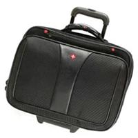 Wenger Patriot Laptop Roller Case inc Matching Laptop Casefits upto 15.4 black