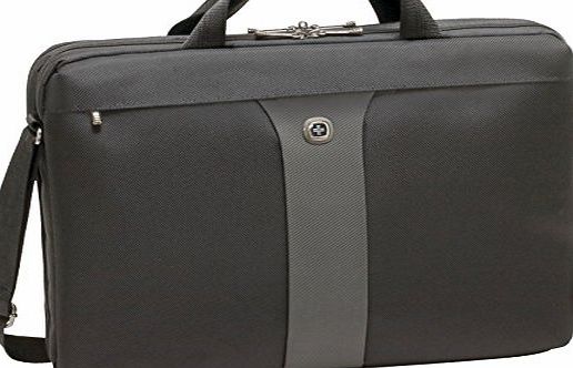 WA-7444-14 Legacy Double Computer Case for 14-17 Inch Laptops/Macbooks with Checkpoint Friendly Compartment