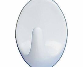 Wenko Plastic Adhesive Maxi Hooks, Pack of 2