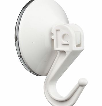 Wenko Plastic Lever Suction Hooks, Pack of 2