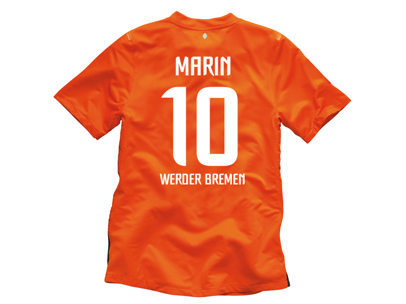 Nike 2011-12 Werder Bremen Nike Away Shirt (Marin 10)