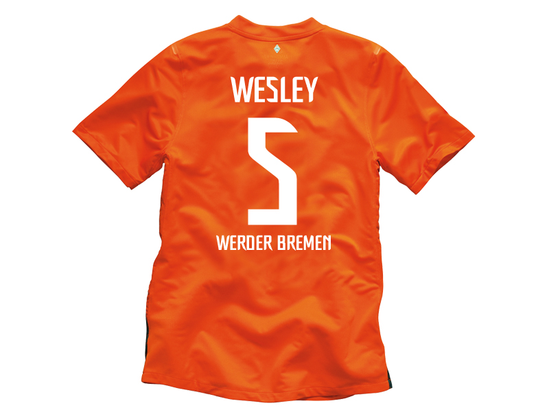 Nike 2011-12 Werder Bremen Nike Away Shirt (Wesley 5)