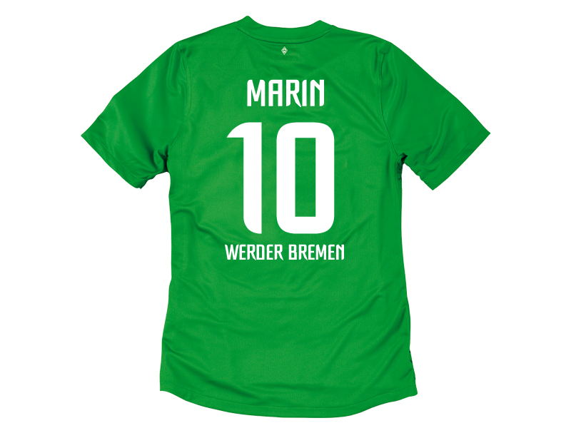 Nike 2011-12 Werder Bremen Nike Home Shirt (Marin 10)
