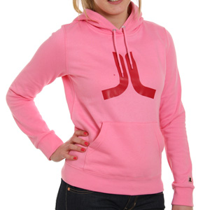 WESC Ladies Icon Hoody - Sachet Pink