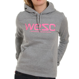 WESC Ladies WeSC Hoody - Grey Melange