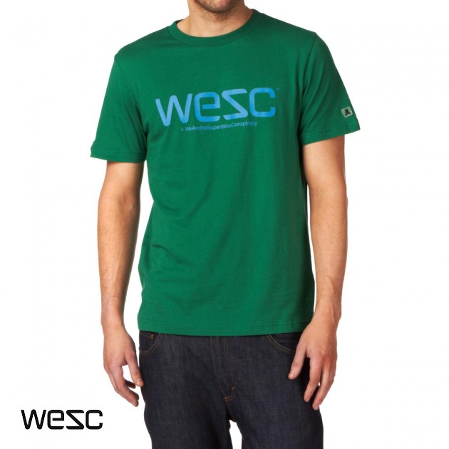 Mens Wesc Wesc T-Shirt - Verdant Green