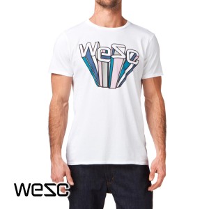 T-Shirts - Wesc Crazy Shade T-Shirt - White
