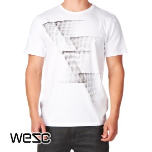 T-Shirts - Wesc Light Effects T-Shirt - White