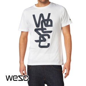 T-Shirts - Wesc Overlay T-Shirt - White