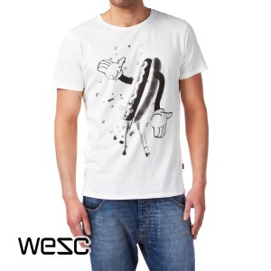 T-Shirts - Wesc Wurst T-Shirt - Winter White