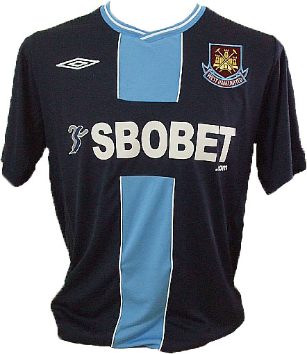 Umbro 09-10 West Ham away shirt